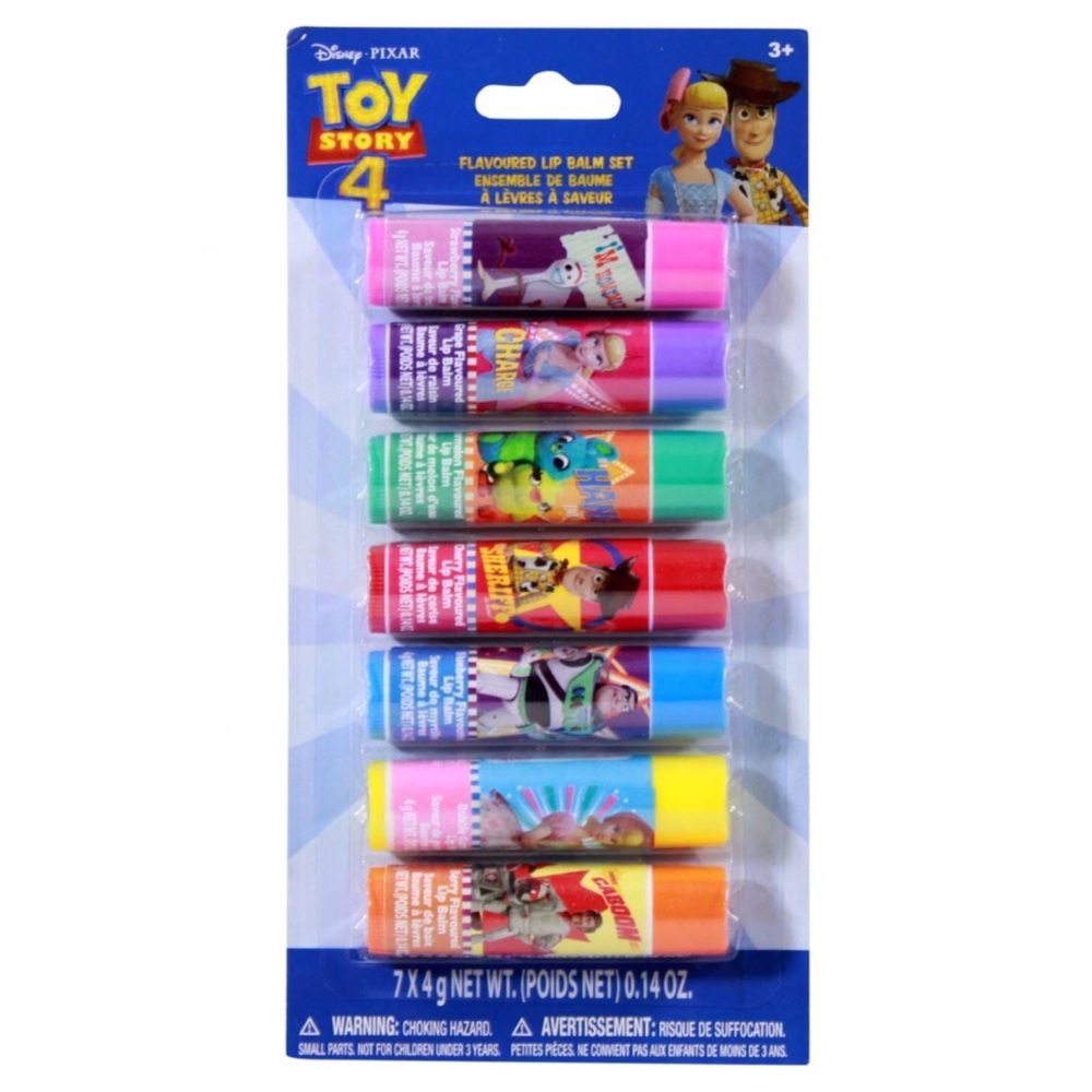 NEW! Toy Story 4 Lip Balm Set